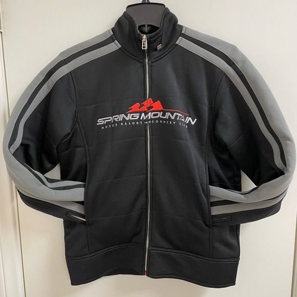Spring Mountain Motor Resort Racing Jacket Corvette Men’s Size Small / Women’s M - Picture 1 of 9